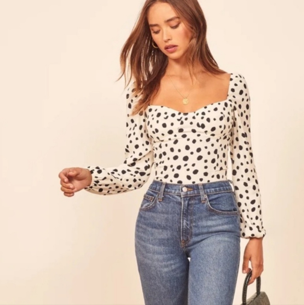 Reformation Reign Top Size 2 NWT